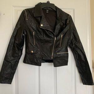 Faux Leather Jacket
